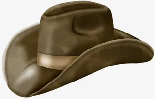 牛仔帽子免扣素材免抠