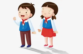 仰望未来的人PNG免抠