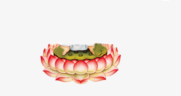 莲花座免抠