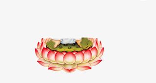 莲花座免抠