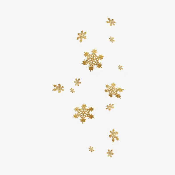 漂浮雪花免抠