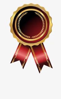 卡通红色奖章免抠 卡通红色奖章免抠