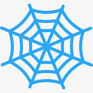 蜘蛛网图标免抠