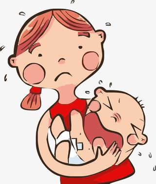 手足无措的妈妈免抠