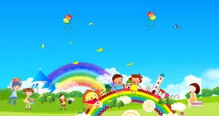 六一儿童节背景素材高清