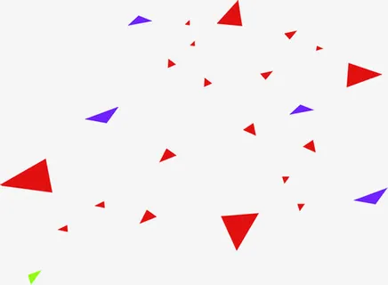 彩色悬浮色彩风采免抠