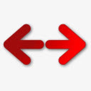 从右到左红箭头双向远景箭头免抠