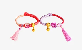 手工编制情侣手链免抠