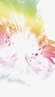 手绘彩色花朵底纹免抠