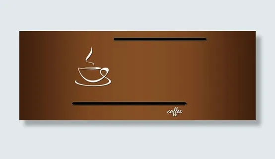 简约咖啡背景