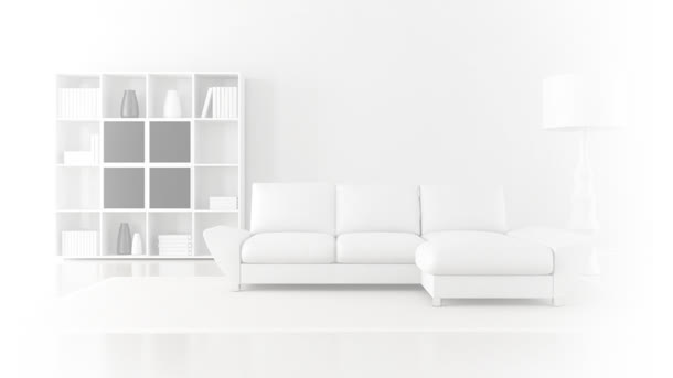 白色家居客厅海报背景