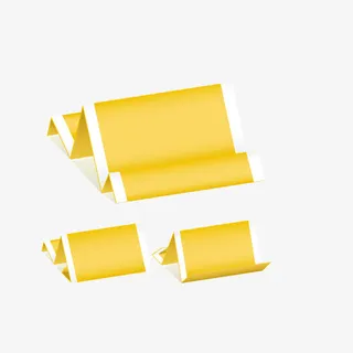 卷轴  金黄色  渐变 矢量图免抠