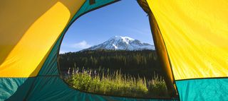 帐篷高山视野高清