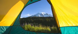 帐篷高山视野高清
