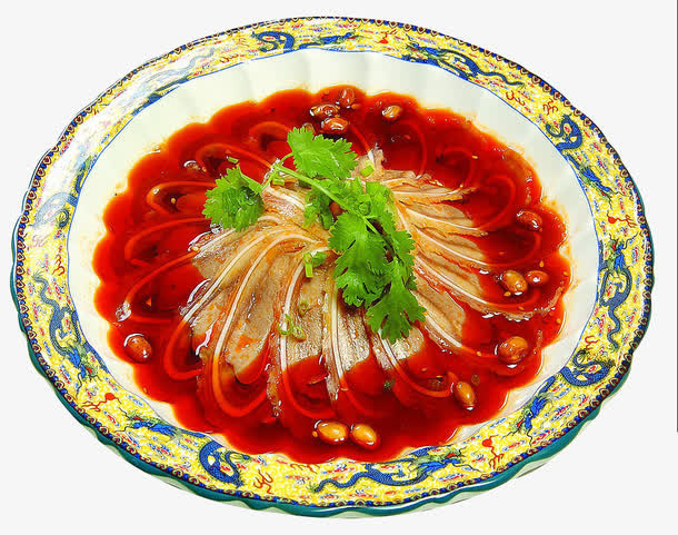 红油猪耳免抠