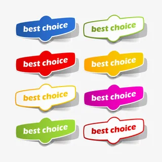 促销标签设计矢量素材,免抠