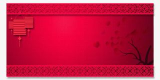 中国风喜庆标题栏PSD免抠