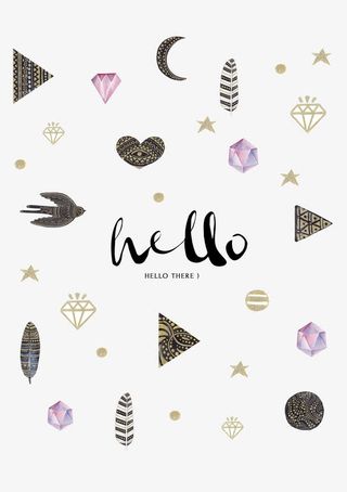 扁平化 燕子 紫色 水晶免抠