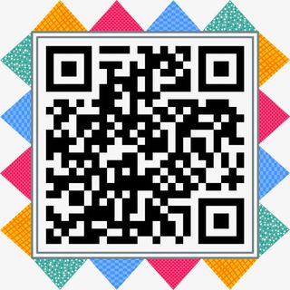 手机二维码免抠标签元素