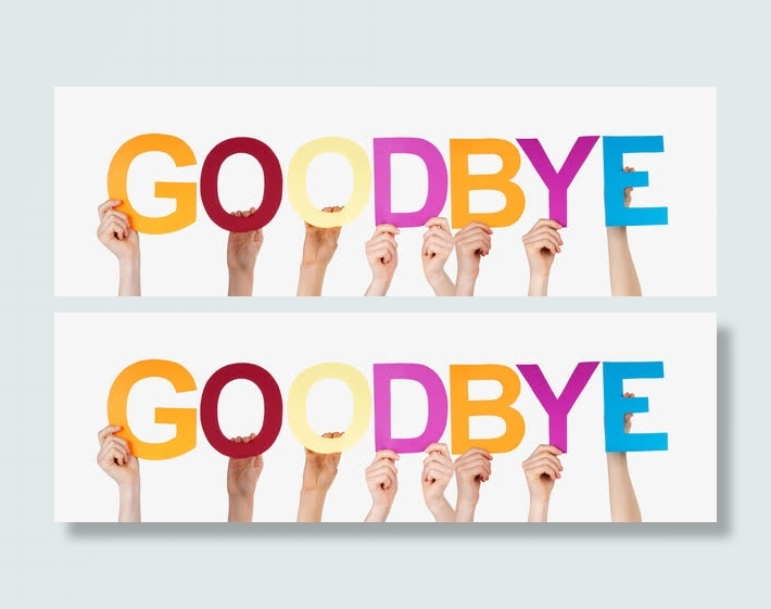 人物举手卡再见免抠