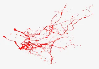 艺术的血迹免抠