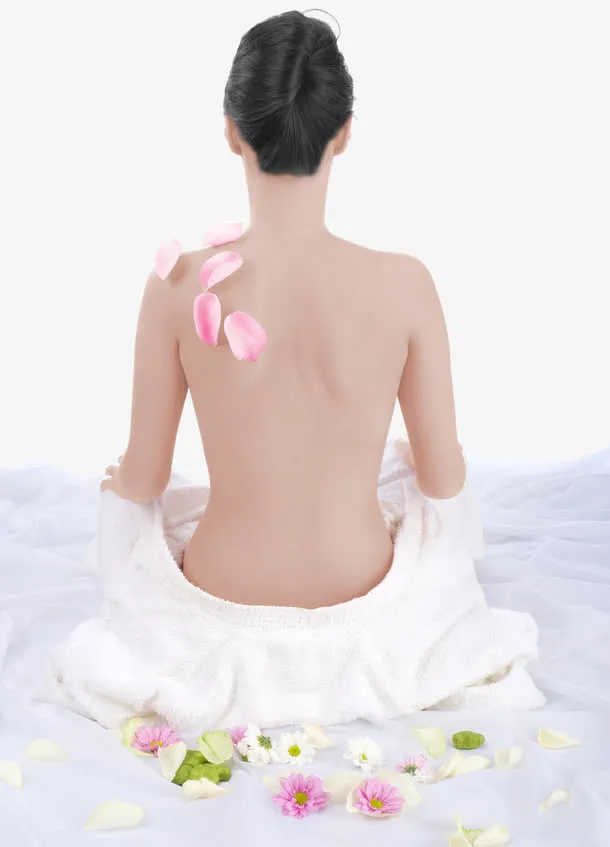 SPA 背部 美体免抠