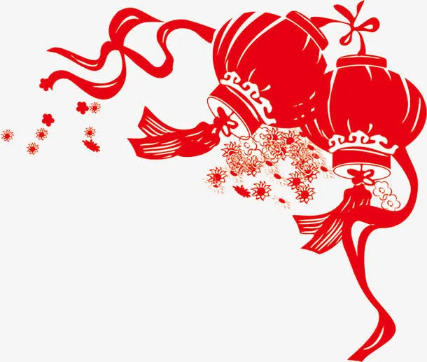 红灯笼免抠