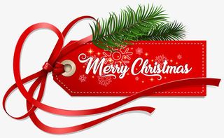 圣诞吊牌卡片免抠