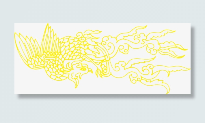 中国古典凤纹免抠