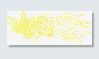 中国古典凤纹免抠