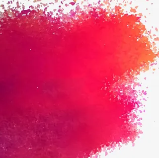 粉色墨迹免抠