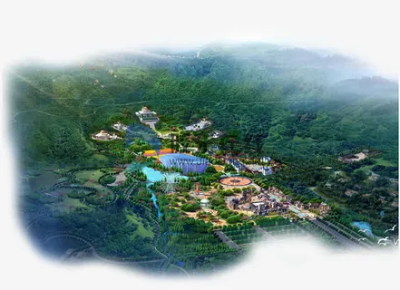 开辟于山间的小区免抠 开辟于山间的小区免抠