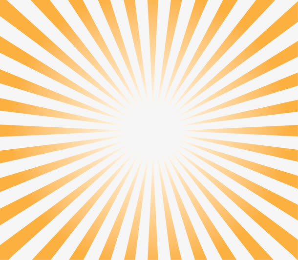 矢量金色放射光免抠字体元素