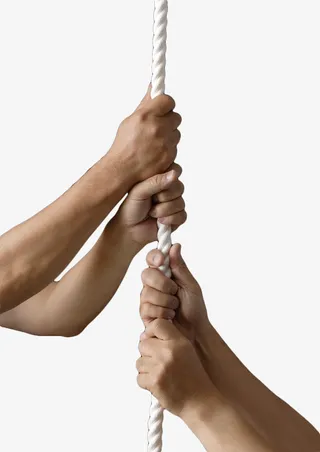垂直手拉绳免抠
