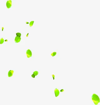 绿色创意时尚绿叶免抠