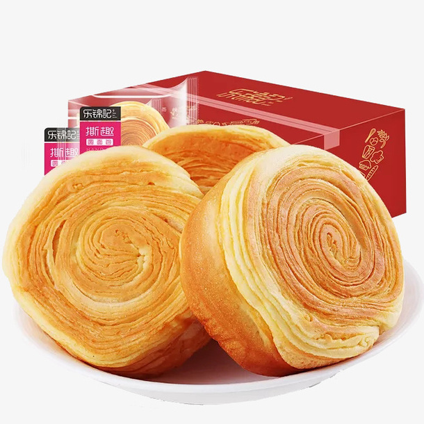 可口手撕面包PNG免抠