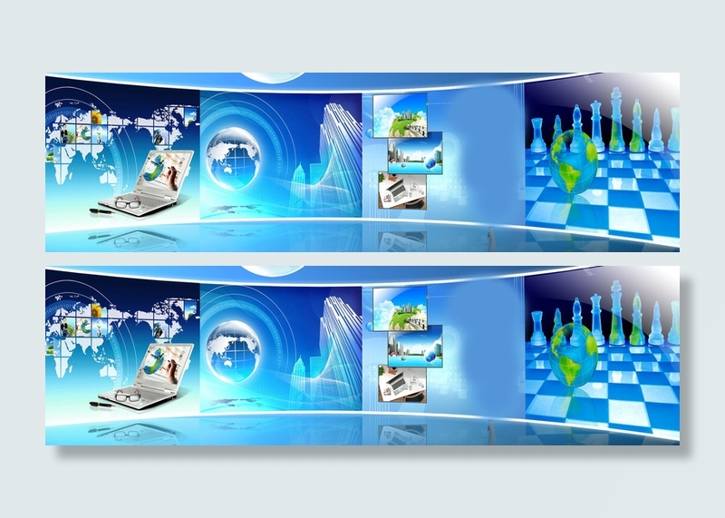 教育主题banner创意设计高清