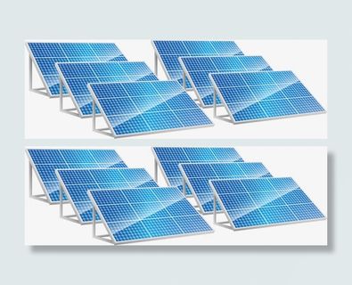 矢量电池板素材免抠