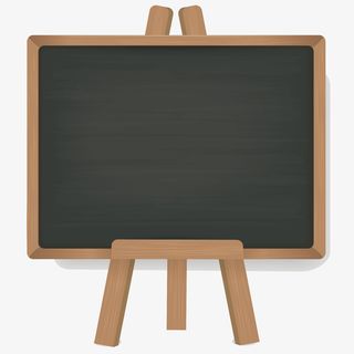 黑板 优惠券素材免抠