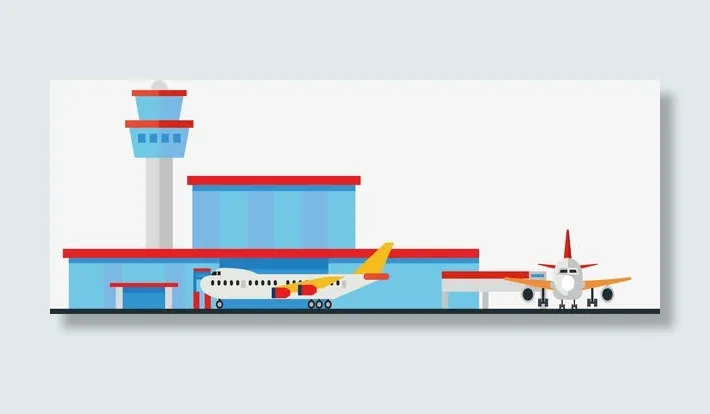 飞机场停机坪免抠