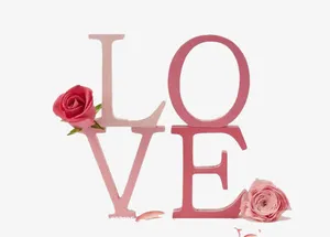love艺术字免抠