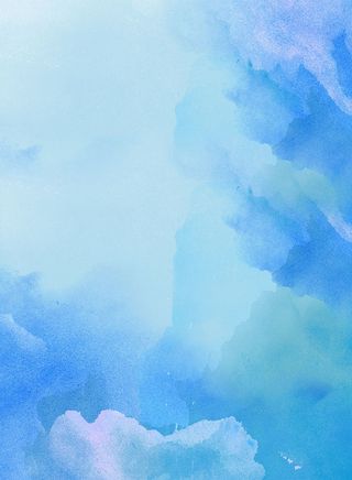 淡蓝色水彩淡彩背景高清