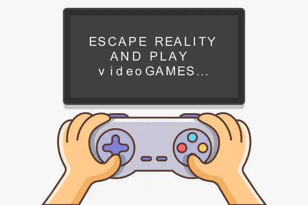 一起打游戏机免抠