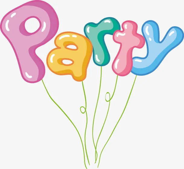 party聚会矢量图免抠