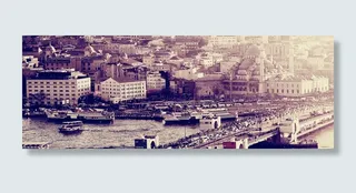 喧嚣港口背景高清