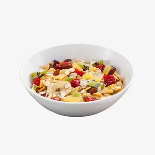 产品实物美味水果燕麦片免抠