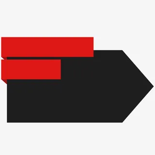 红黑色指标标题栏免抠