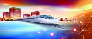 彩色科幻商务背景高清