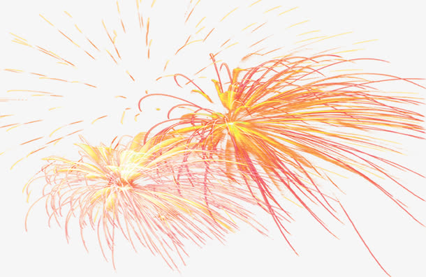 爆开烟花免抠