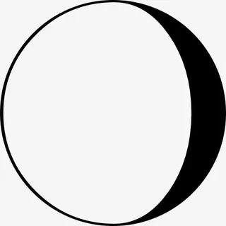 月亮相位符号图标免抠